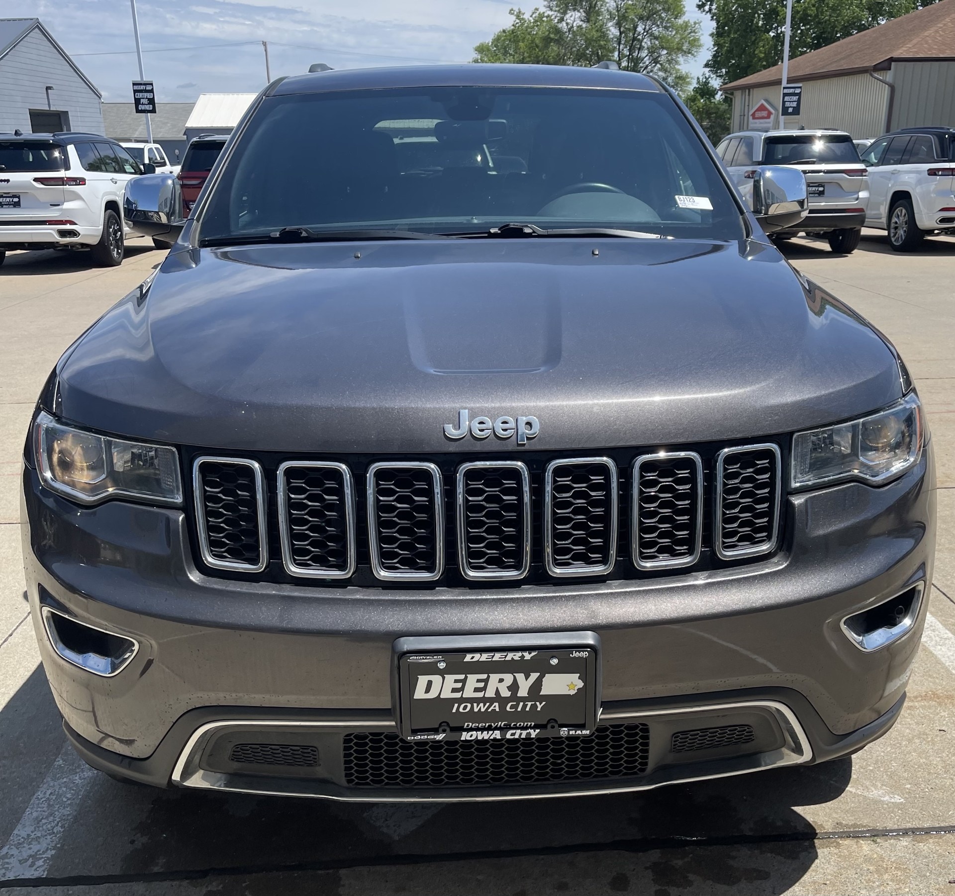 Certified 2019 Jeep Grand Cherokee Limited with VIN 1C4RJFBG6KC616188 for sale in Iowa City, IA