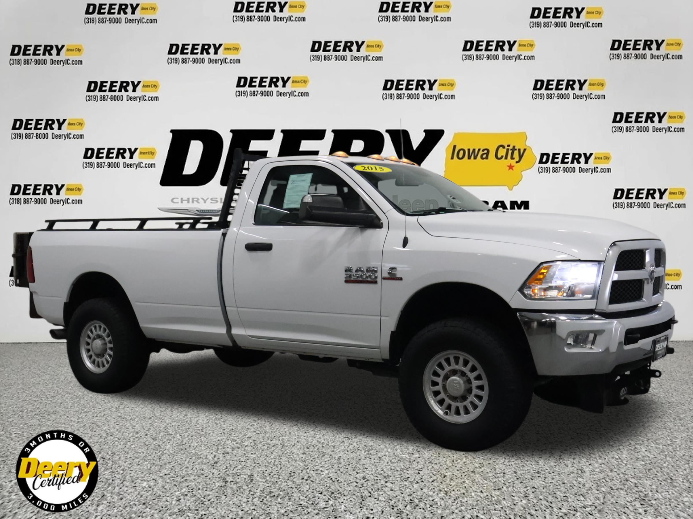 2015 Ram 3500 Tradesman 4x4 Truck Regular Cab