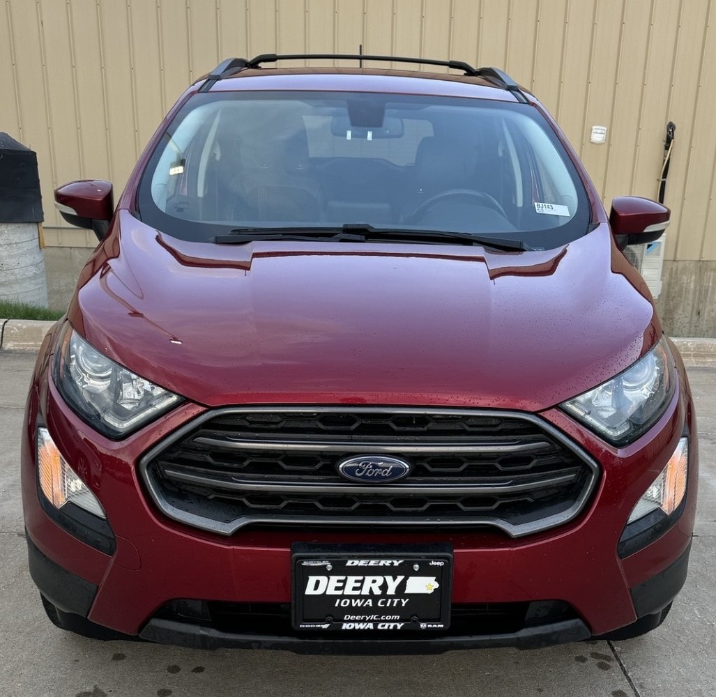 Used 2018 Ford Ecosport SES with VIN MAJ6P1CL2JC196062 for sale in Iowa City, IA