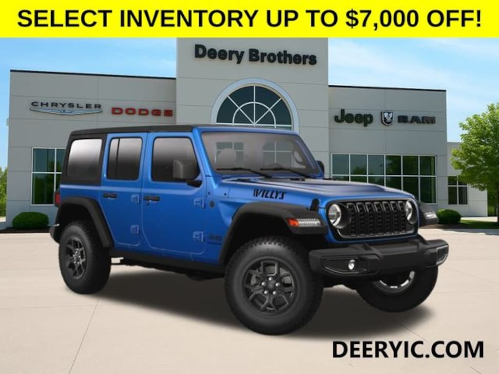 New 2026 Jeep Wrangler Willys Sport Utility
