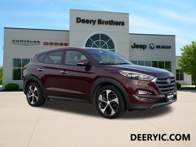 Used 2016 Hyundai Tucson Limited with VIN KM8J3CA23GU141480 for sale in Iowa City, IA