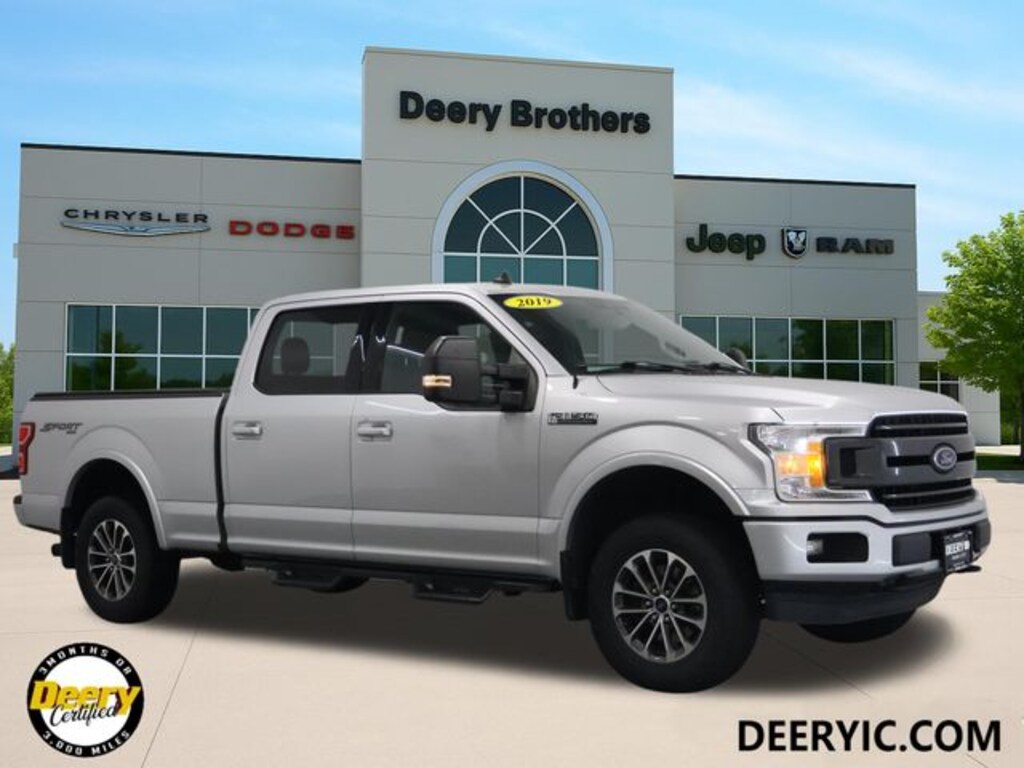 Used 2019 Ford F-150 XLT 4x4 Truck SuperCrew Cab