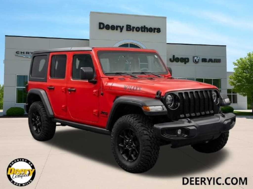 Used 2025 Jeep Wrangler 4xe Willys 4x4 SUV