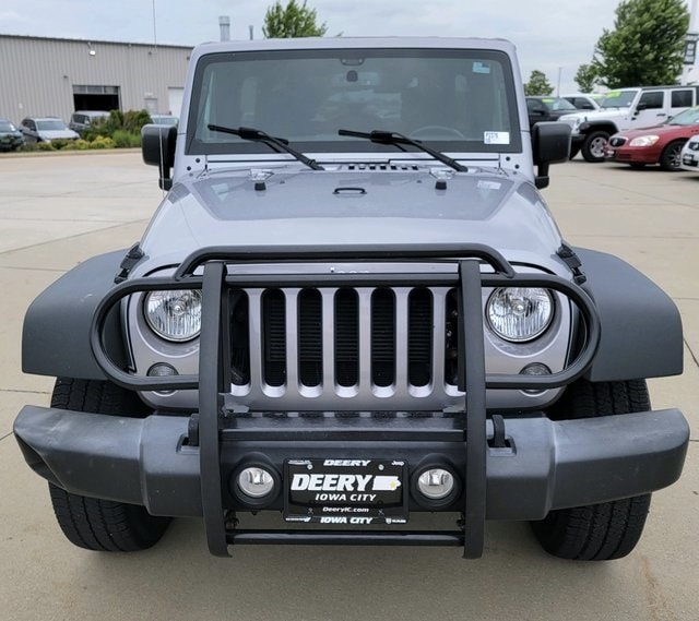 Used 2016 Jeep Wrangler Unlimited Sport S with VIN 1C4BJWDG9GL302346 for sale in Iowa City, IA