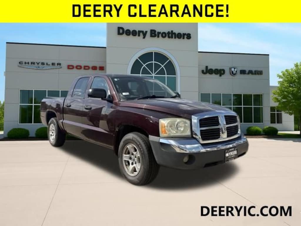 Used 2005 Dodge Dakota SLT 4x4 Truck Quad Cab