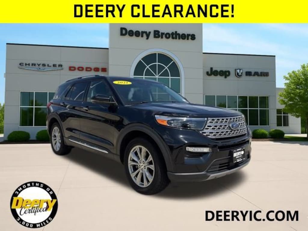 Used 2021 Ford Explorer Limited 4x4 SUV