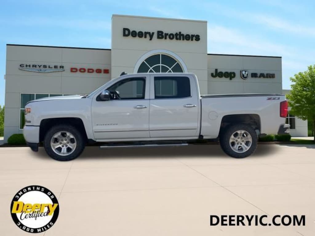 Used 2016 Chevrolet Silverado 1500 LTZ 4x4 Truck Crew Cab