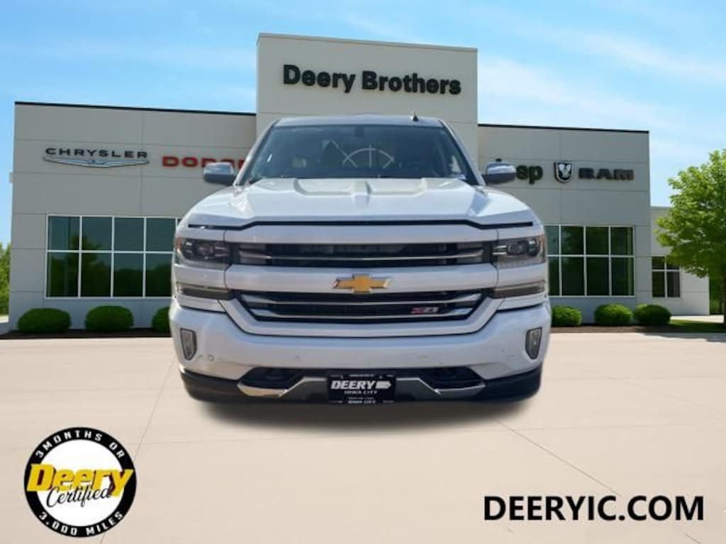 Used 2016 Chevrolet Silverado 1500 LTZ 4x4 Truck Crew Cab
