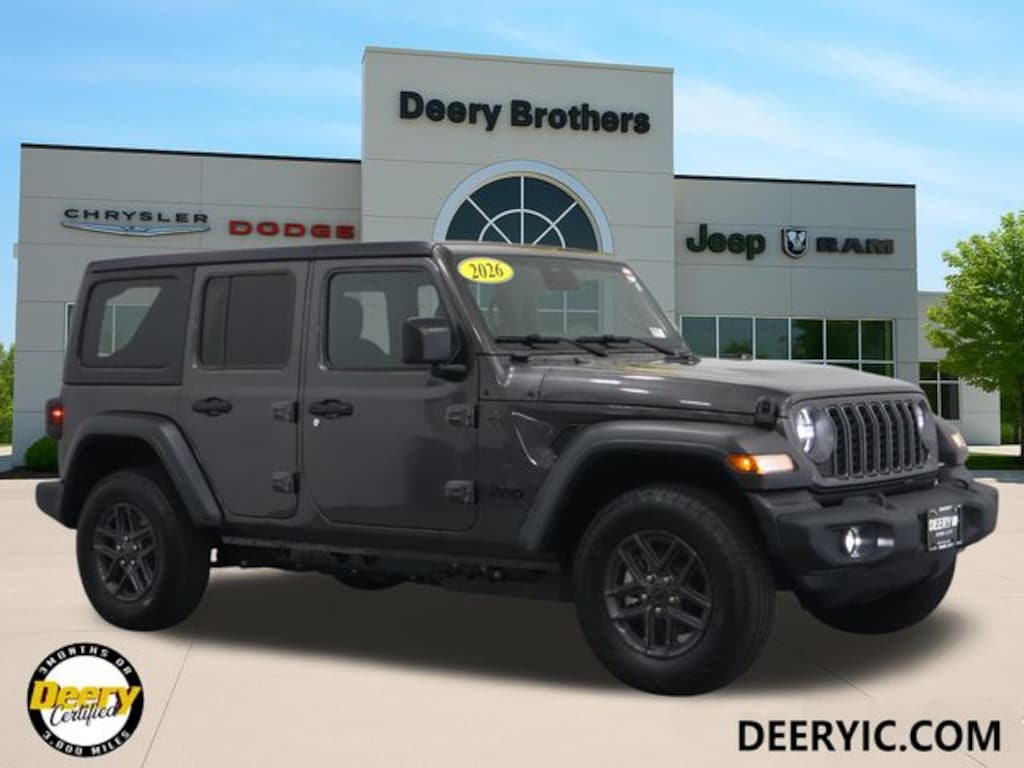 Used 2026 Jeep Wrangler Sport S 4x4 SUV