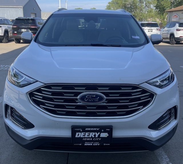 Used 2020 Ford Edge SEL with VIN 2FMPK4J98LBB21337 for sale in Iowa City, IA
