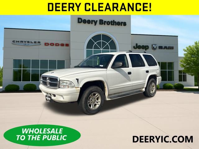 Used 2003 Dodge Durango SLT with VIN 1D4HS48N23F612855 for sale in Iowa City, IA
