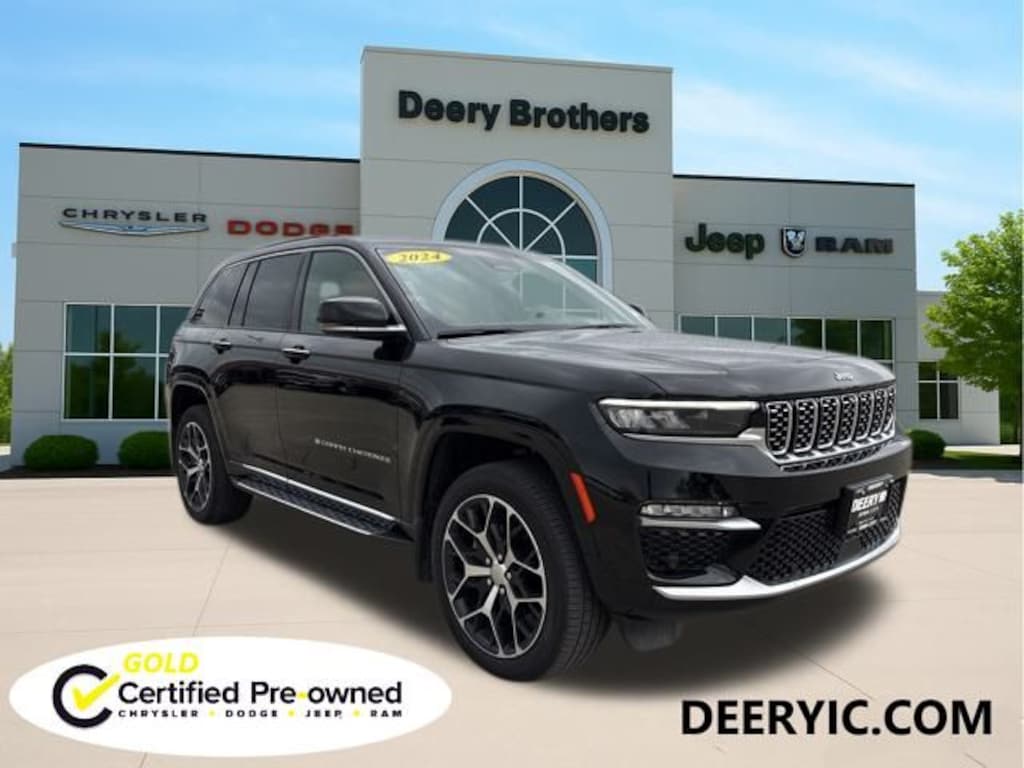 Certified 2024 Jeep Grand Cherokee Summit Reserve 4x4 SUV