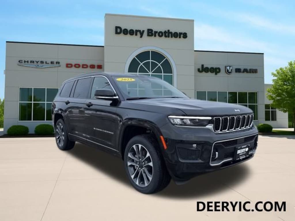 New 2025 Jeep Grand Cherokee L Overland Sport Utility