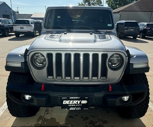 Certified 2020 Jeep Wrangler Unlimited Rubicon with VIN 1C4HJXFG2LW224868 for sale in Iowa City, IA