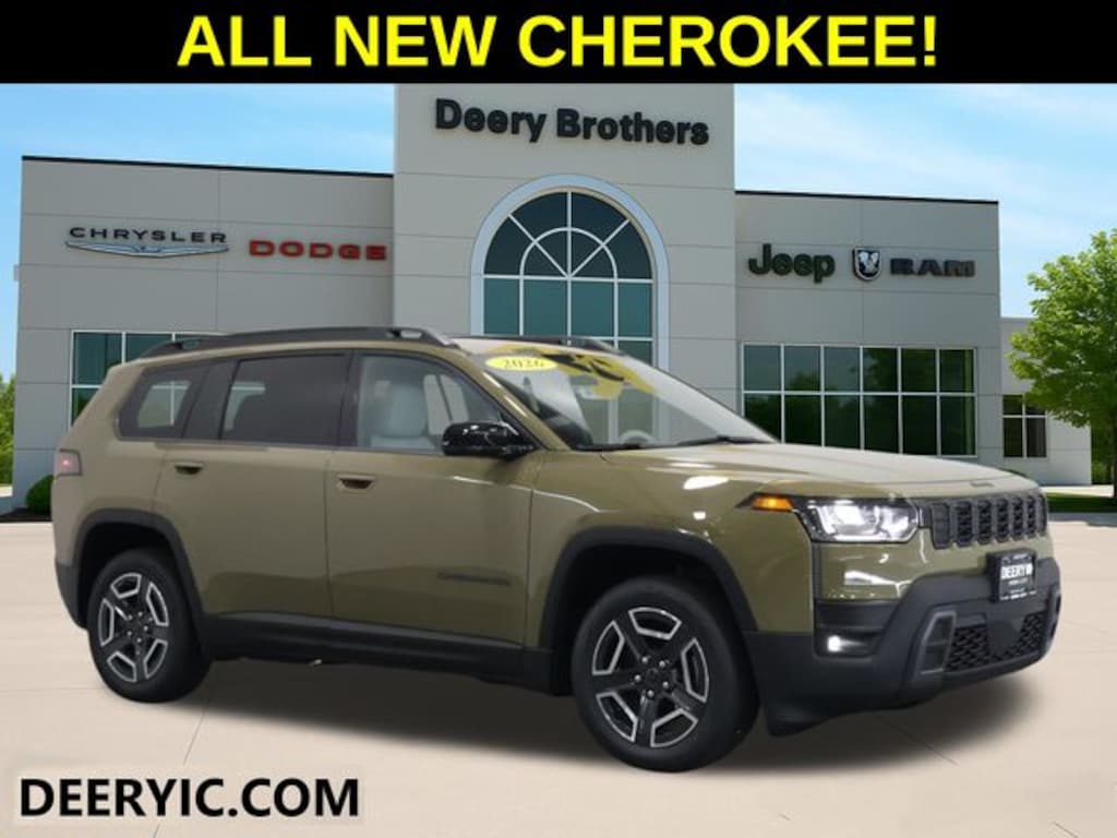 New 2026 Jeep Cherokee Limited Sport Utility