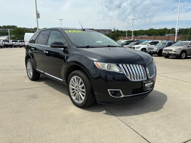 Used 2015 Lincoln MKX Base with VIN 2LMDJ6JK3FBL22835 for sale in Iowa City, IA