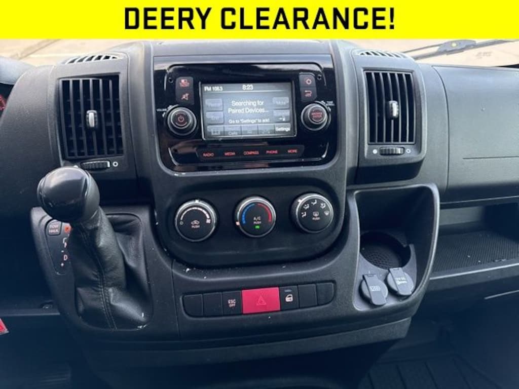 Used 2018 Ram ProMaster 1500 Low Roof Cargo Van Cargo Van