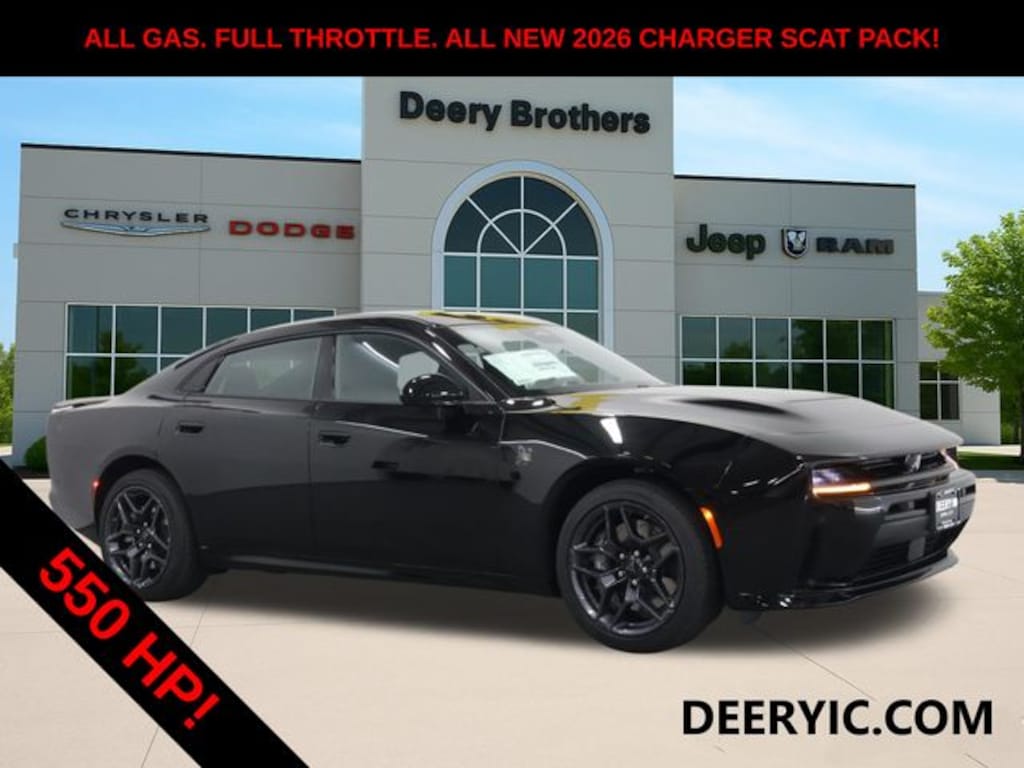New 2026 Dodge Charger Scat Pack Sedan