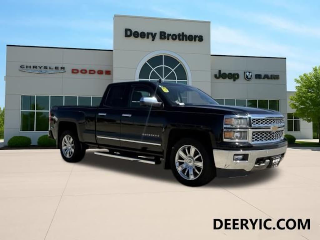 Used 2014 Chevrolet Silverado 1500 LTZ 4x4 Truck Double Cab