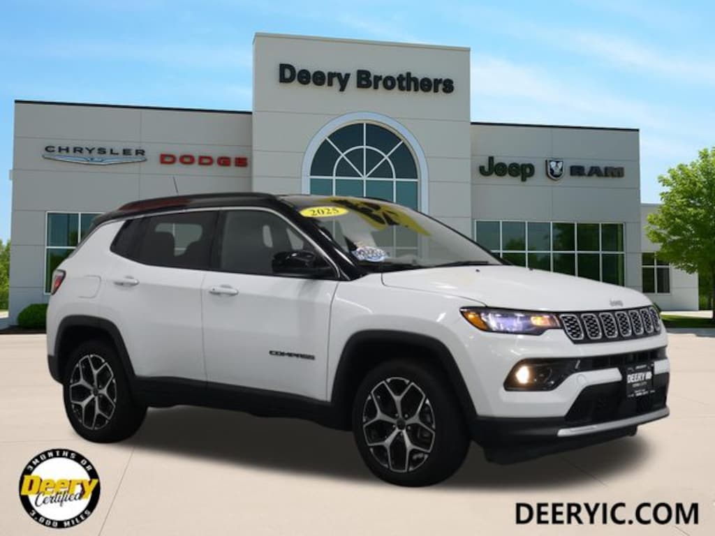 Used 2025 Jeep Compass Limited 4x4 SUV
