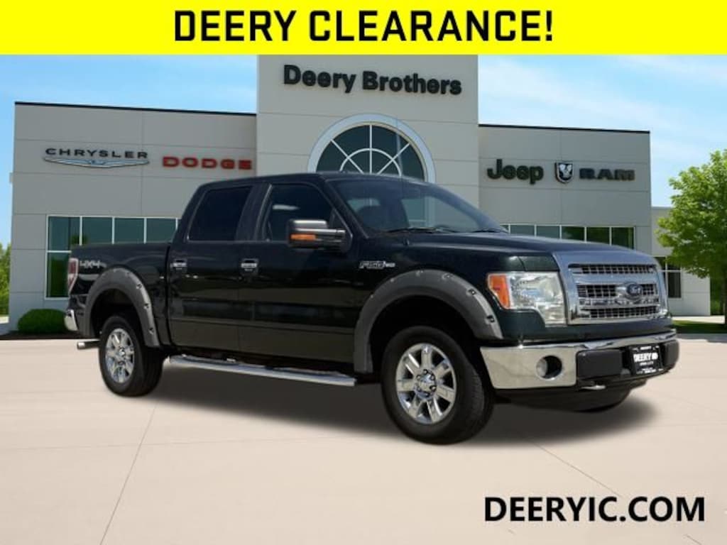 Used 2013 Ford F-150 XLT 4x4 Truck SuperCrew Cab