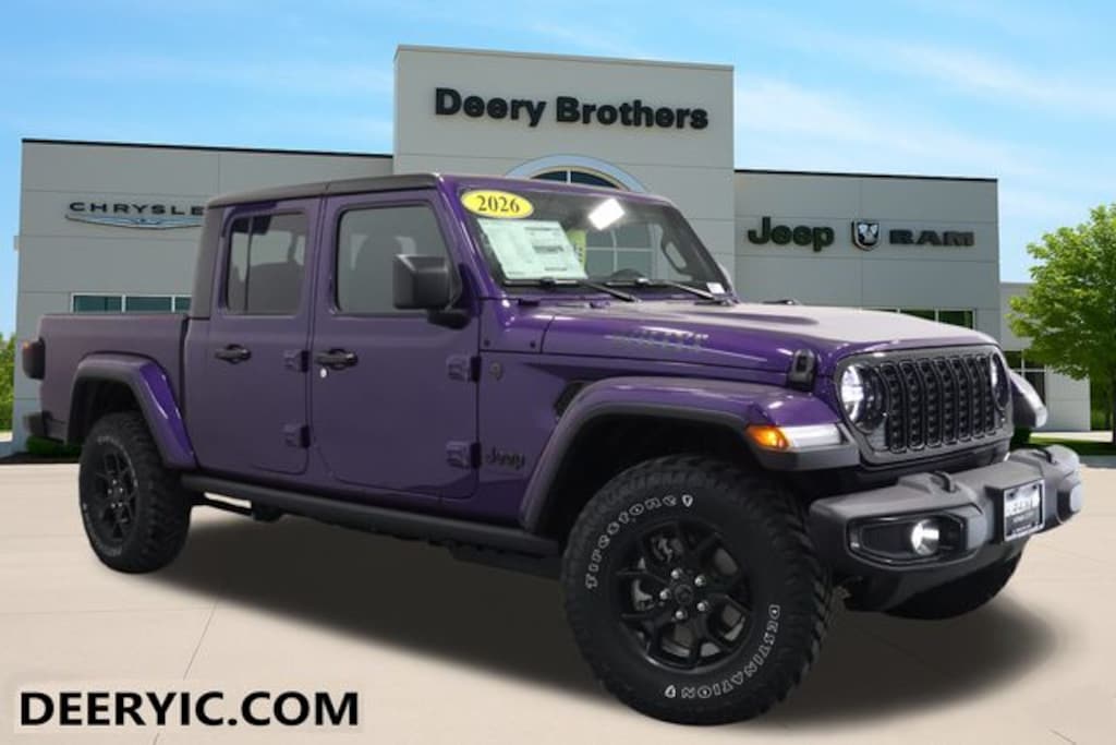 New 2026 Jeep Gladiator Willys Pickup