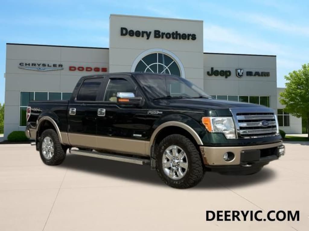 Used 2013 Ford F-150 Lariat 4x4 Truck SuperCrew Cab