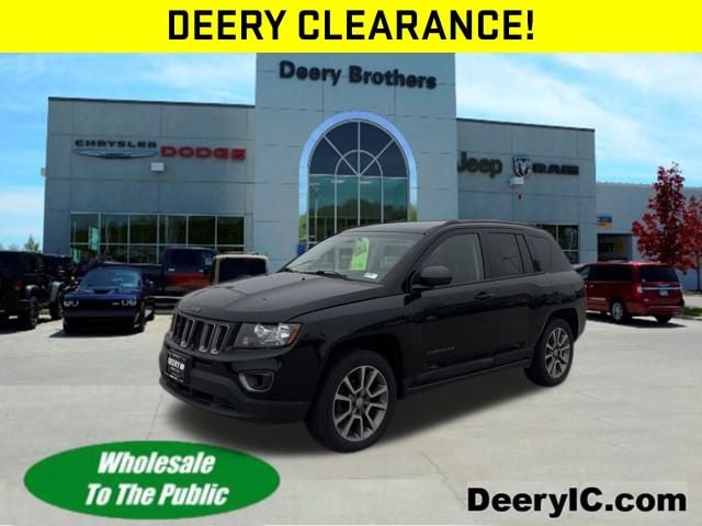 Used 2017 Jeep Compass Sport SE with VIN 1C4NJCBA5HD119323 for sale in Iowa City, IA