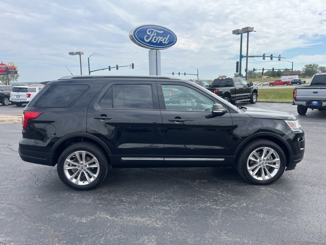 Used 2019 Ford Explorer XLT with VIN 1FM5K8D84KGB39262 for sale in Iowa City, IA