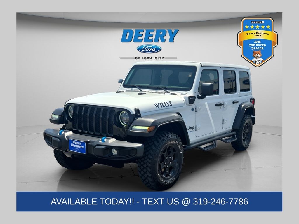 Used 2023 Jeep Wrangler Willys 4xe SUV