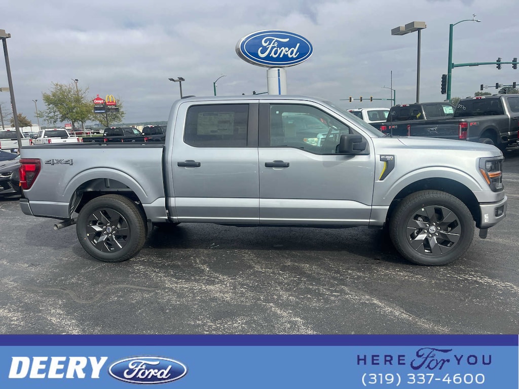 New 2025 Ford F-150 STX 4WD Supercrew 5.5 Box 4WD SuperCrew 5.5 Box