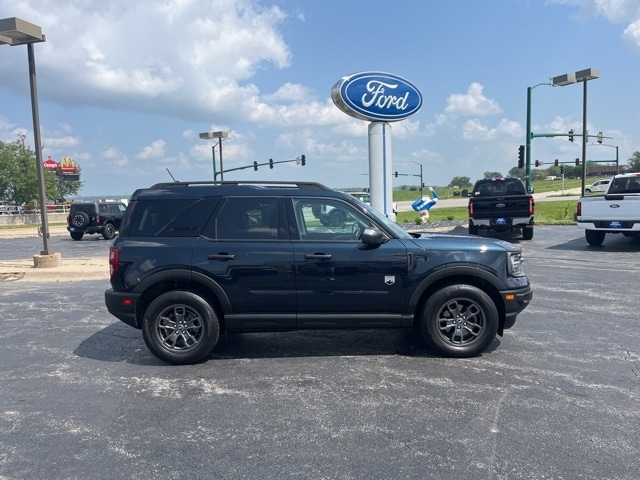 Used 2022 Ford Bronco Sport Big Bend with VIN 3FMCR9B64NRD40781 for sale in Iowa City, IA