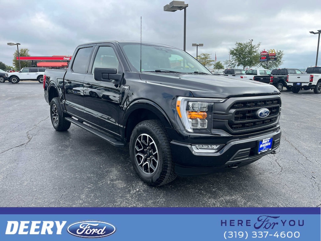 Used 2022 Ford F-150 XLT 4WD Supercrew 5.5 Box 4WD SuperCrew 5.5 Box