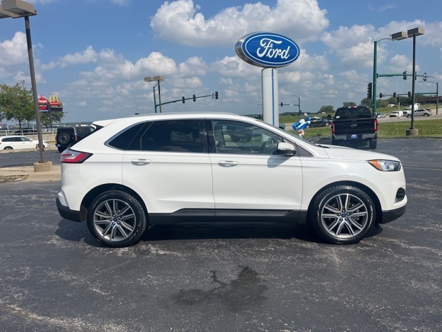 Used 2020 Ford Edge Titanium with VIN 2FMPK4K98LBB40601 for sale in Iowa City, IA