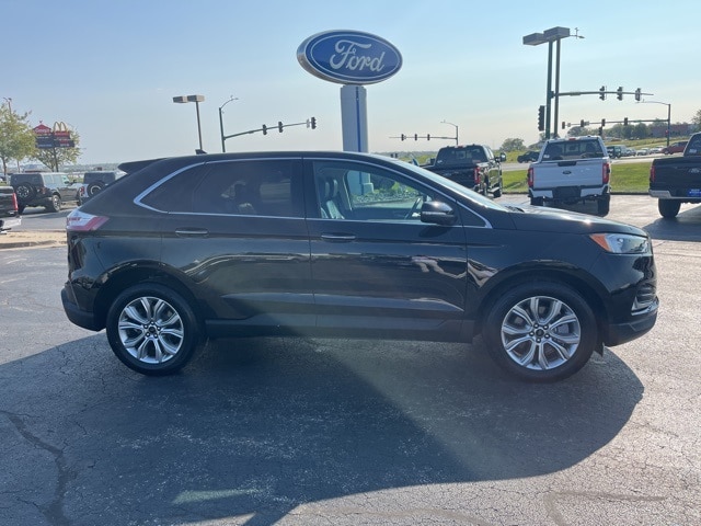 Used 2024 Ford Edge Titanium with VIN 2FMPK4K98RBA53323 for sale in Iowa City, IA