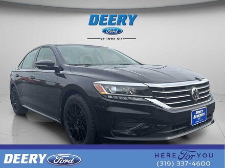 Featured used 2021 Volkswagen Passat 2.0T S Auto for sale in Iowa City, IA