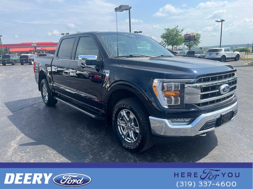 Used 2021 Ford F-150 Lariat 4WD Supercrew 5.5 Box 4WD SuperCrew 5.5 Box