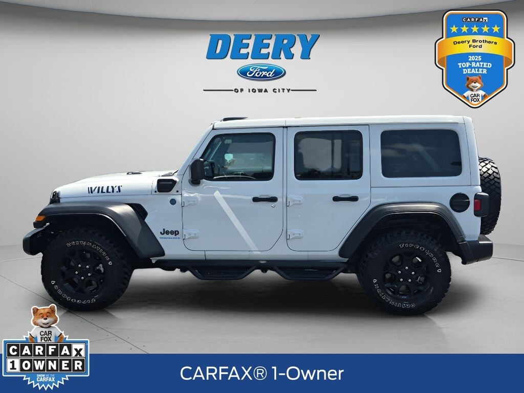 Used 2023 Jeep Wrangler Willys 4xe SUV