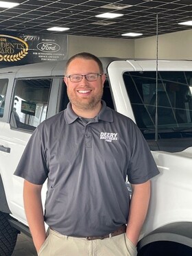 Staff member Blake Albright from 7ded3717d1eb