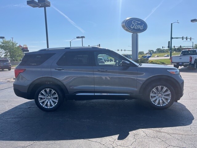 Used 2021 Ford Explorer Limited with VIN 1FMSK8FH1MGC49415 for sale in Iowa City, IA