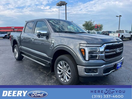 Featured new 2025 Ford F-150 Lariat Truck SuperCrew Cab 1FTFW5L88SFB70422 for sale in Iowa City IA