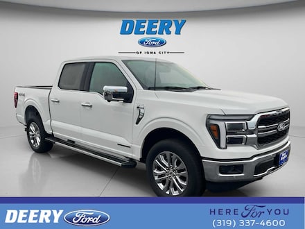 Featured new 2025 Ford F-150 Lariat Truck SuperCrew Cab 1FTFW5LD7SFB72871 for sale in Iowa City IA