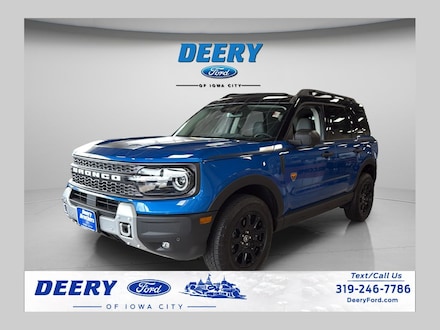 Featured new 2026 Ford Bronco Sport Badlands SUV 3FMCR9DA2TRE73649 for sale in Iowa City IA