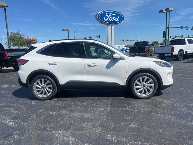 Used 2022 Ford Escape Titanium with VIN 1FMCU9J93NUA01416 for sale in Iowa City, IA