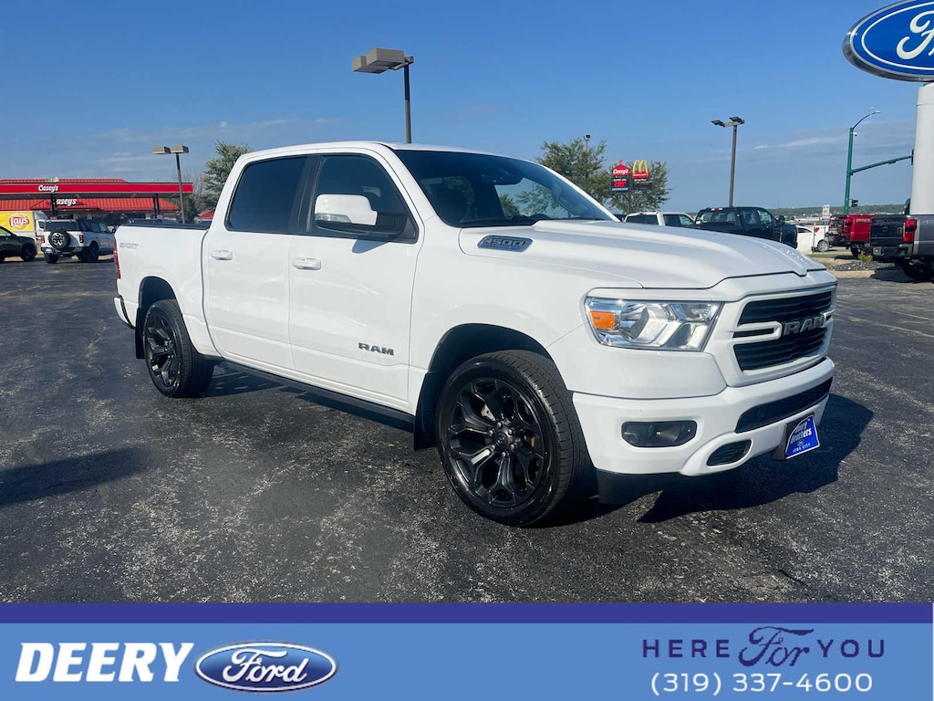 Used 2021 Ram 1500 Big Horn 4x4 Crew Cab 57 Box 4x4 Crew Cab 57 Box