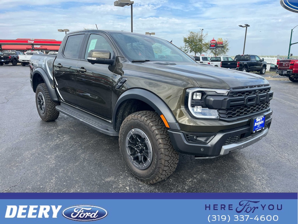 New 2025 Ford Ranger Raptor 4WD Supercrew 5 Box 4WD SuperCrew 5 Box