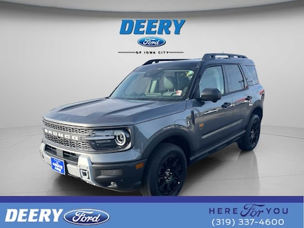 Featured used 2025 Ford Bronco Sport Badlands 4x4 for sale in Iowa City, IA