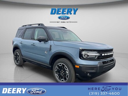 Featured new 2025 Ford Bronco Sport Outer Banks 4x4 3FMCR9CN1SRF71025 for sale in Iowa City IA