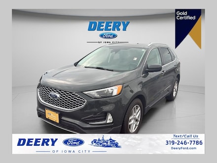 Featured used 2024 Ford Edge SEL SUV for sale in Iowa City, IA