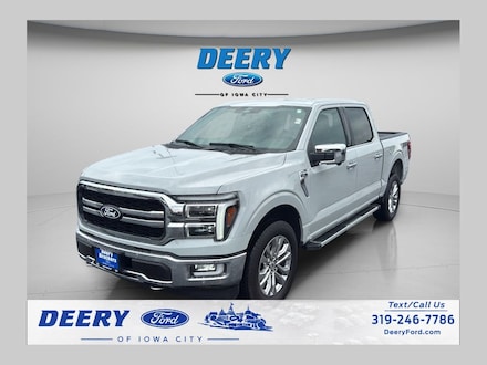 Featured used 2024 Ford F-150 Lariat Truck for sale in Iowa City, IA
